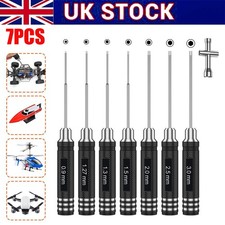7PCS Professional RC Car Hex Screwdriver Screw Driver Repair Tool Set Allen Key