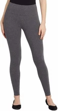 NEW Women's Max & Mia Gray French Terry Leggings High Waist Size Small