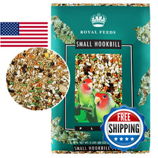 Small Hookbill Plus 5 Lbs, Bird Food for Small Hookbill, Premium Bird Seeds, Sup