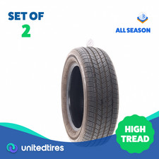 Set Of 2 Used 20560r16 Bridgestone Turanza Quiet Track 92v - 8.532