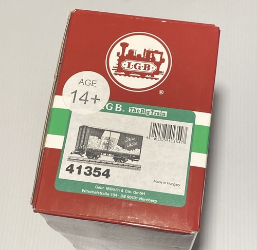 Tren LGB Escala G 41354 - Nuevo con Caja  | Zustand: New