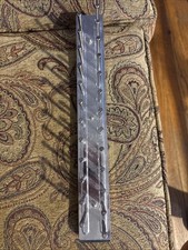 Vintage Wall Mount MCM Chrome Tie/Belt, Necklace, Scarves, Hats, Stockings Rack.