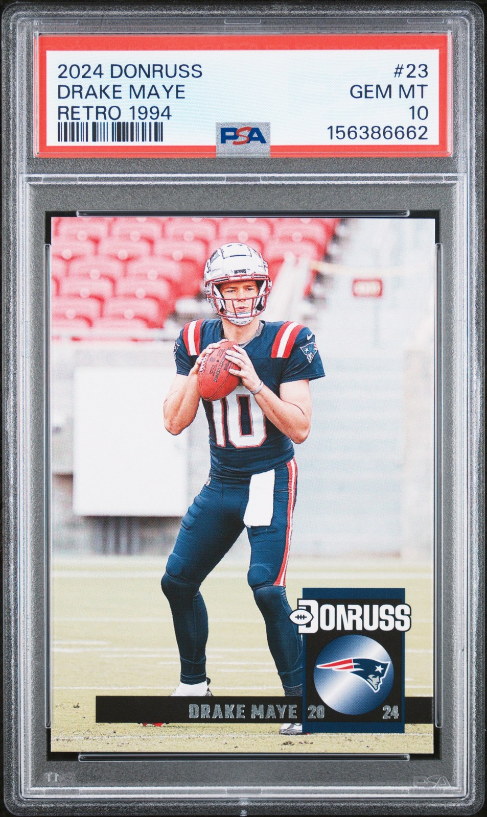 Drake Maye Panini Donruss Retro 1994 #23 Base