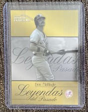 DON MATTINGLY / LEYENDAS DEL PASADO/ LEGENDS FOIL/ 2003 Donruss ESTRELLAS #LP-2