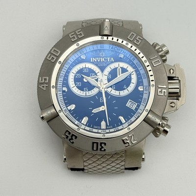 Men's INVICTA SubAqua Noma III All Steel Chronograph Watch, Runs, 5511 - No Band