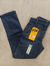 Carhartt Rugged Flex Relaxed Fit Double-Front Jean BD5110-W Sz 4 Reg NWT