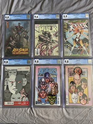 Graded Comic Book Lot bundle Marvel/DC CGC Universal Grade PSA 9 Magneto Vs xmen