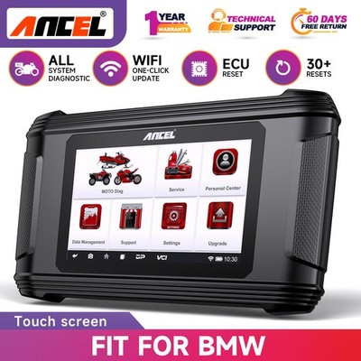 ANCEL MT510 Fit For BMW Motorcycle Fault Diagnostic Tool OBD2 Scanner All System