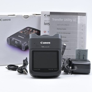 Canon iVIS mini X ビデオカメラ【美品】 Canon iVIS mini X ビデオカメラ(美品) 超広角ムービーカメラ「Canon