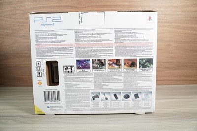 Sony PlayStation 2 Slim Line Version 1 Console - Charcoal Black