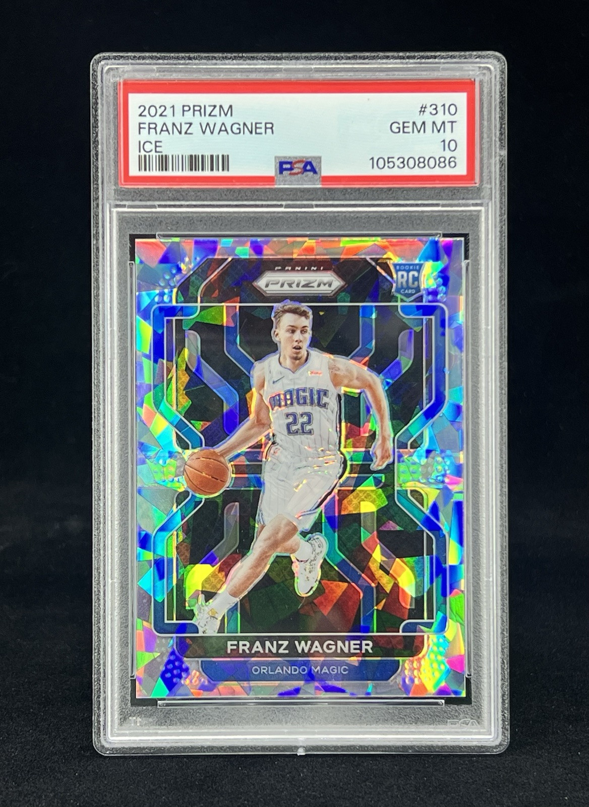 Franz Wagner PSA 10 2021 Prizm Silver Ice Prizm #310 Rookie RC