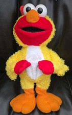 Vintage 2001 Sesame Street Chicken Dance Elmo Fisher-Price Sings  Dances Works
