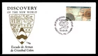 Mayfairstamps Canada FDC 1992 Map Christopher Columbus Crest First Day Cover aax