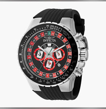Invicta Roulette aviator monte carlo Black Rubber 50mm 49850