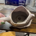 Vintage Ceramic Swan Planter Brand Unknown 6.5" Long 4" Wide Light Pink G3 — photo 4