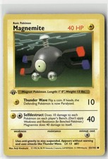 Magnemite [1st Edition] #53 Prices | Pokemon Base Set | Pokemon Cards
