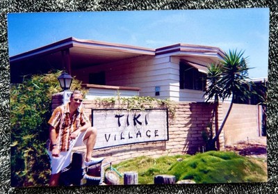 TIKI VILLAGE MOBILE HOME Photo SVEN KIRSTEN 1990s research expedition