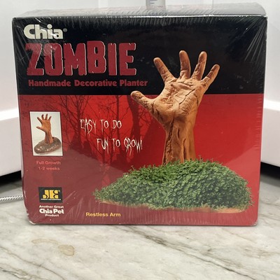 (NEW) Chia Pet - Zombie Restless Arm - Handmade Decorative Planter