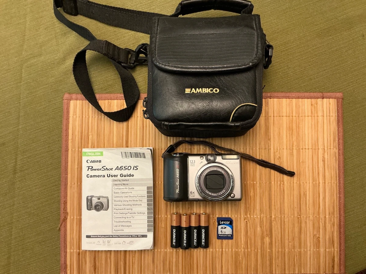 Canon PowerShot A650 IS Digital Cameras for Sale | Shop New & Used