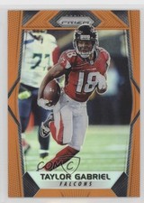 2017 Panini Prizm Orange Prizm 90/275 Taylor Gabriel #191 4t6