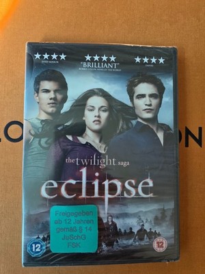 Twilight Saga Eclipse DVD UK Import OVP Englisch FSK 12 EAN 5030305514457