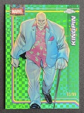 Kingpin 2026 Topps Chrome Marvel Comics Green X-Fractor Base /99 #65
