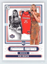 Kiki Iriafen Washington Mystics Basketball Panini NM