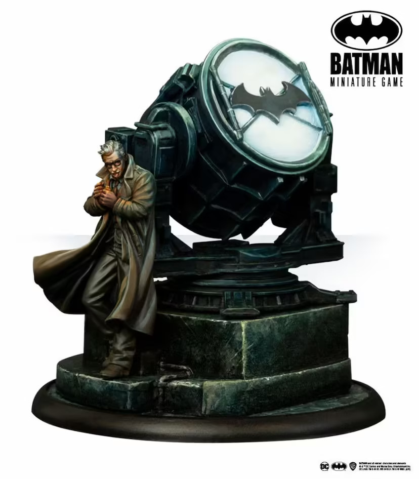 Batman Miniature Game Commissioner Gordon Back To Gotham Miniature Knight Models