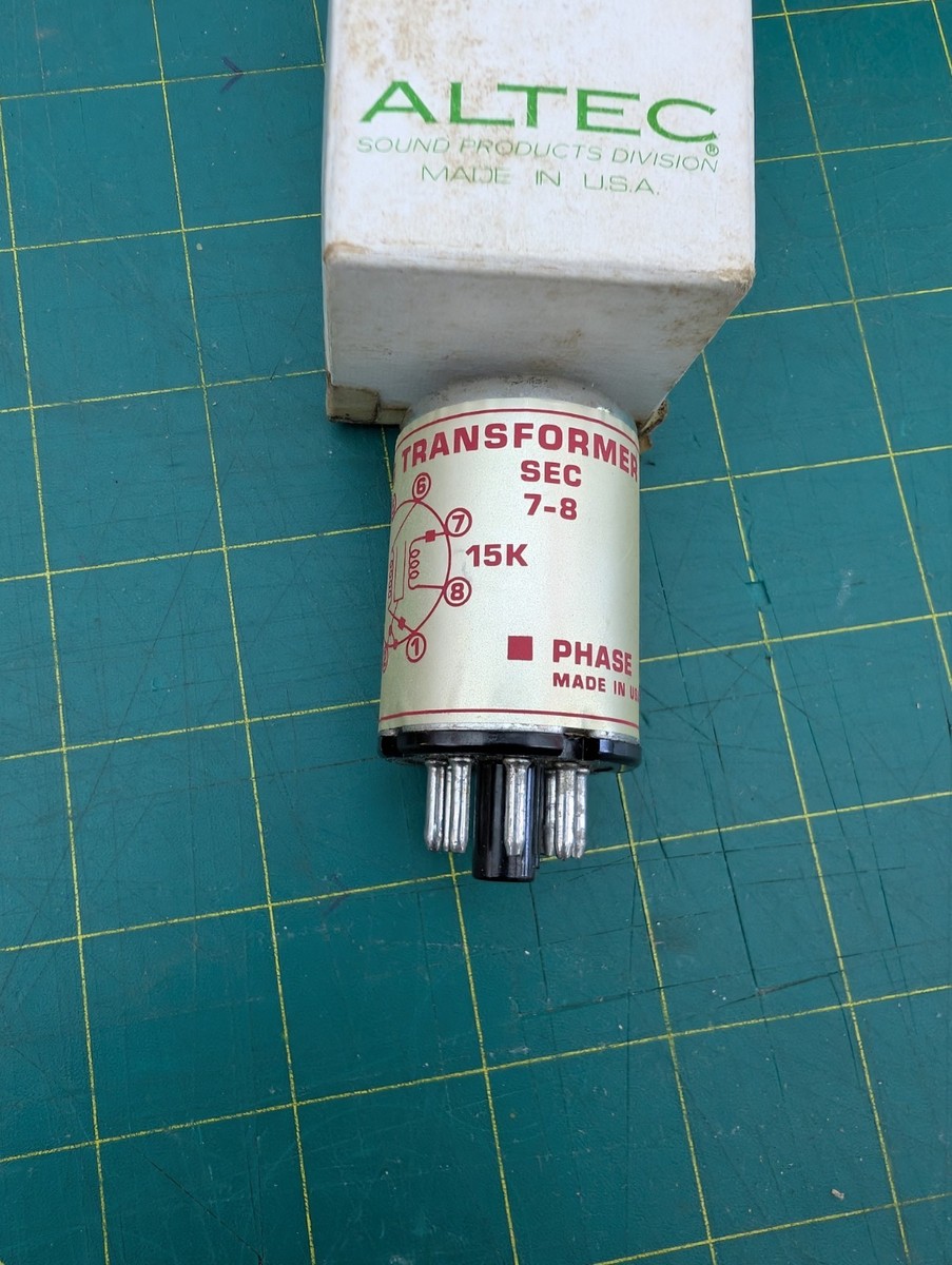 Altec 15335A Audio Bridging Transformer Gold | Unbalanced to