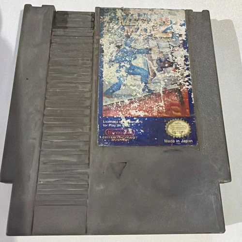 Mega Man 2 NES Cartridge Nintendo Entertainment System 1989, Tested Rough Shape
