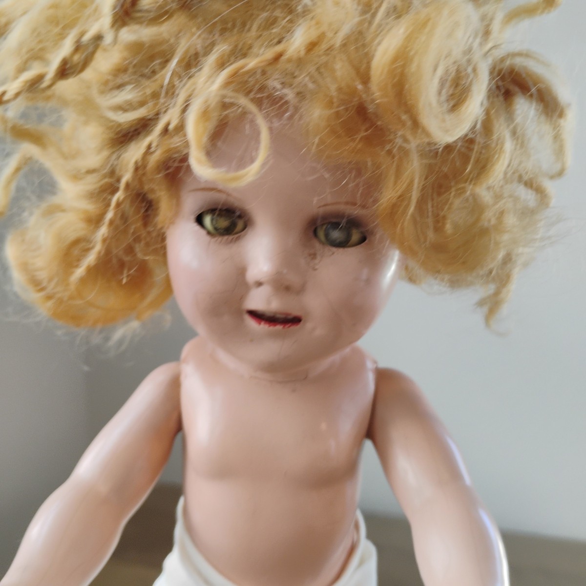 Shirley Temple Ideal All Composition Doll 1930s Vintage 13