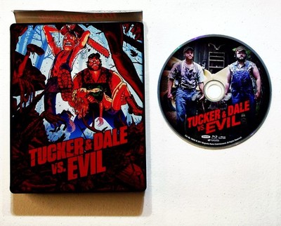 Tucker & Dale vs. Evil Blu-ray 2010 SteelBook Tyler Labine Alan Tudyk