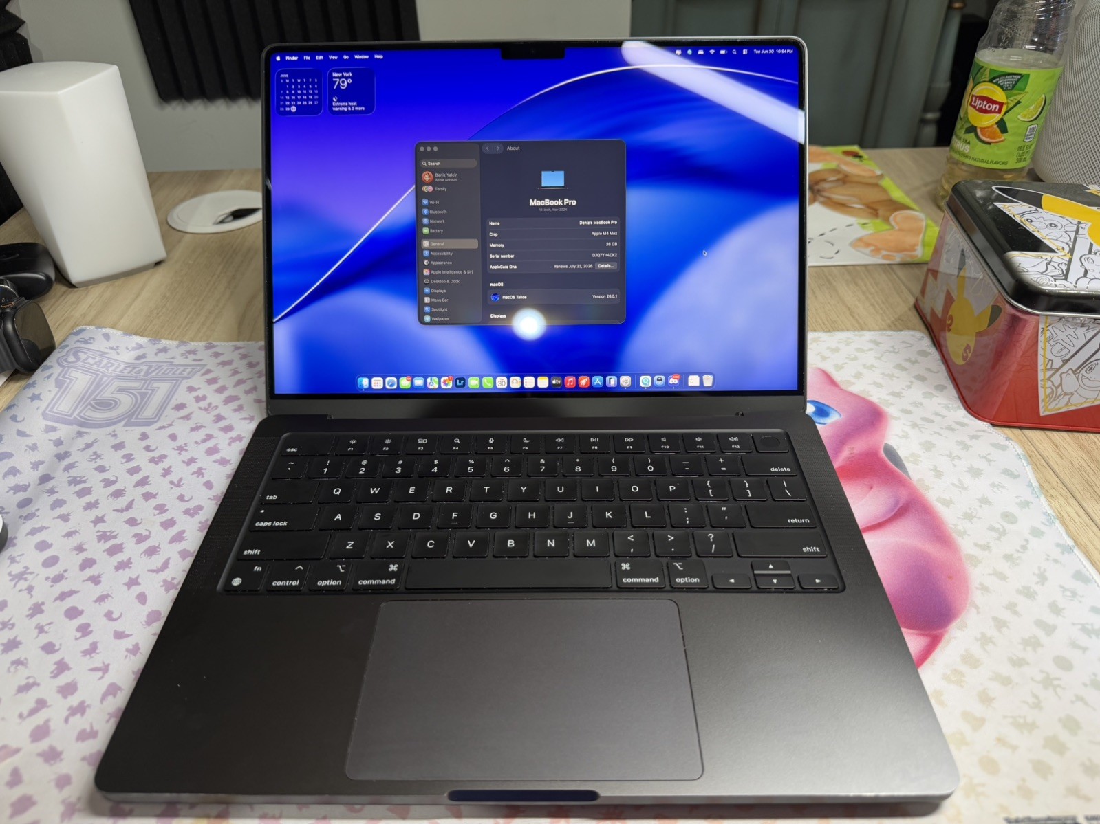 MacBook Pro 14-inch M4 Max 36GB RAM 1TB SSD 32C GPU Space Black - EXCELLENT-image