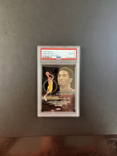 1998 Kobe Bryant PSA8 Hoops #4 Pump Up The Jam Insert Mamba Lakers GOAT MINT 🔥