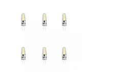 Feit Electric 20W Equivalent T4 G4 Bi-Pin 12V LED Landscape Light Bulb 6-Pack