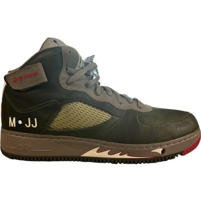 2008 Nike Air Jordan Fusion 5 AJF 5 Premier MOJJ Grey Nurse Size 14 -325330 341