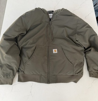 Carhartt WIP Cypress Active Cold Jacket XXL Winter Zip Hoodie NWT