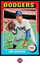 1975 Topps #163 Jim Brewer