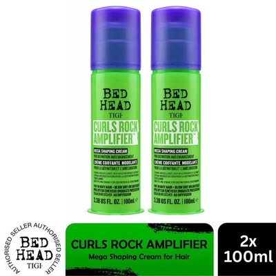 Bed Head by TIGI Curls Rock Verstärker Haarcreme für lockiges & welliges Haar 113ml, 2er Pack