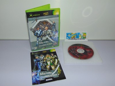 Metal Dungeon RPG Original Microsoft Xbox PAL CIB RAR