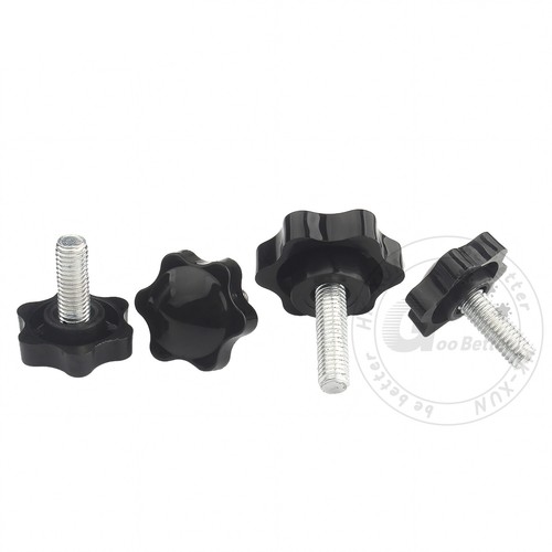 M4 M5 M6 M8 M10 M12 Plum Handle Screw Knob Thumb Screw Hand Grip Knob Bolts - Picture 5 of 13
