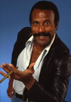 Fred Williamson poses for a studio portrait session 1982 TV Movie OLD PHOTO 4