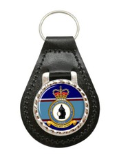 RAF Station Drem Leder Schl&uuml;sselanh&auml;nger