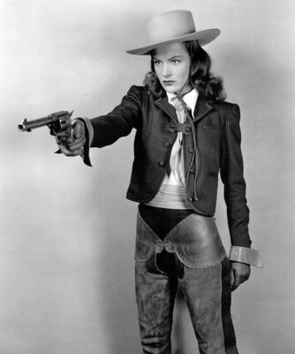 Western Ella Raines Studio Photo Poster Framing Print 8 x 10