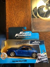 New 2016 Jada 1:32 Scale FAST AND FURIOUS BRIAN'S Blue NISSAN SKYLINE GT-R R34