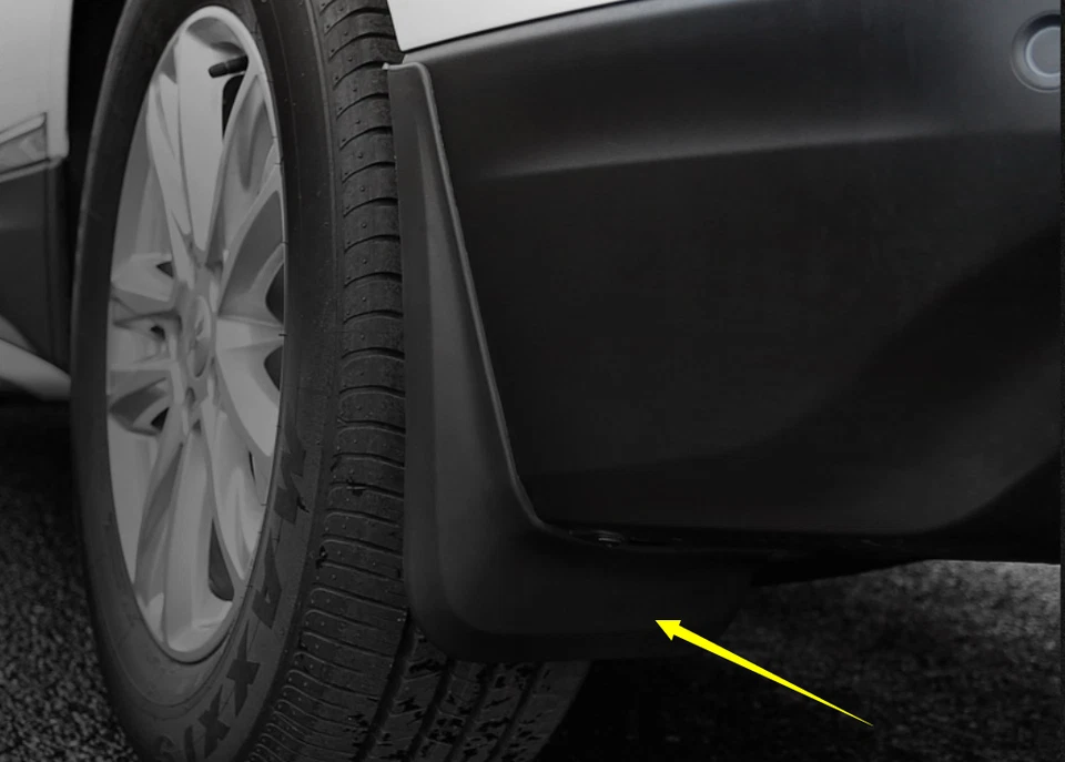 Genuine New Set Splash Guards Mud Flaps FOR 2018-2024 Chevy Chevrolet Equinox - Image 4 of 4