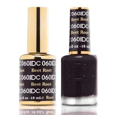 DND DC DUO Matching Gel & Lacquer 0.5 floz/15mL #060 - Beet Root