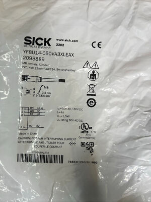 1pcs SICK YF8U14-050VA3XLEAX 2095889 Cable | eBay