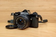 Pentax ME 35mm SLR Film Camera, with SMC Pentax-M 28mm F2.8 lens