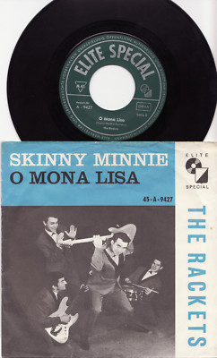 THE RACKETS - SKINNY MINNIE / O MONA LISA Ultrarare 1964 german 7'' P/S Single!